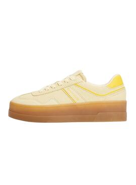 Zapatillas Tommy Jeans The Greenwich Platform amarillo para mujer