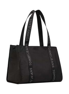 Bolso Tommy Jeans Daily Tote negro para mujer