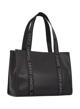 Bolso Tommy Jeans Daily Elevated negro para mujer