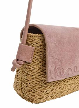 Bolso Pepe Jeans Barker Sweet rosa para mujer