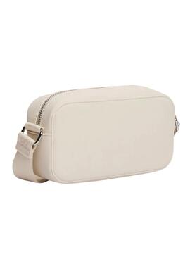 Bolso Tommy Jeans Daily Elevated beige para mujer