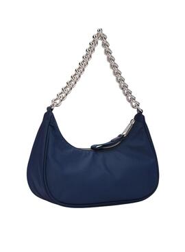 Bolso Tommy Jeans Shoulder Chain marino para mujer