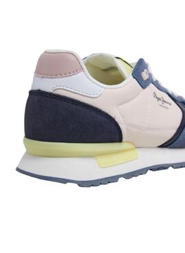 Zapatillas Pepe Jeans Brit Camp azul para mujer