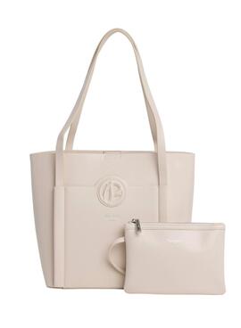 Bolso Pepe Jeans Colbie Limited beige para mujer