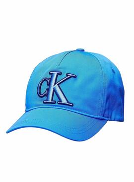 Gorra Calvin Klein Jeans Monologo azul para niño