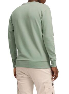 Sudadera Jack and Jones Beau verde para hombre