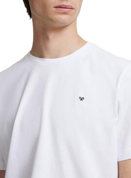 Camiseta Silbon Minilogo blanco para hombre