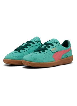 Zapatillas Puma Palermo turquesa para mujer