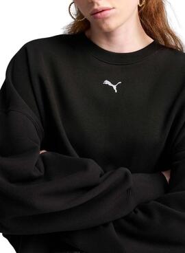 Sudadera Puma Wardrobe negro para mujer