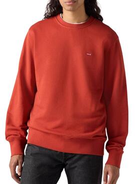 Sudadera Levis Original rojo para hombre