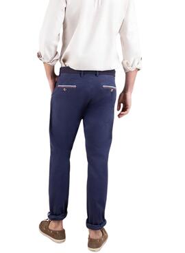 Pantalón El Ganso chino azul marino para hombre