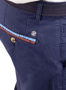 Pantalón El Ganso chino azul marino para hombre