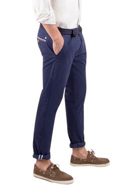 Pantalón El Ganso chino azul marino para hombre