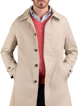 Gabardina El Ganso beige para hombre