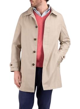 Gabardina El Ganso beige para hombre