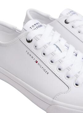 Zapatillas Tommy Hilfiger Core Corporate blanco para hombre