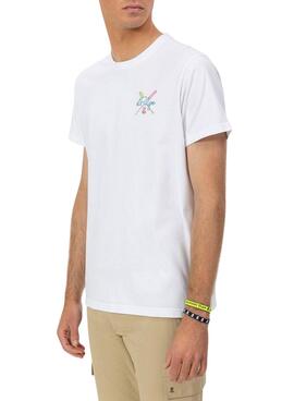 Camiseta El Pulpo Remos blanco para hombre