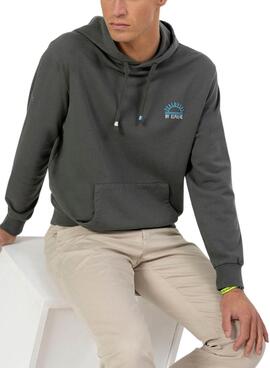 Sudadera El Pulpo Sealovers gris para hombre