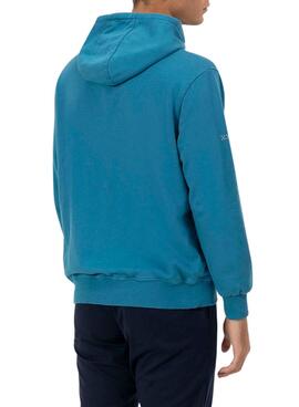 Sudadera El Pulpo Sealovers azul zafiro para hombre