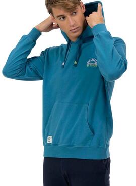 Sudadera El Pulpo Sealovers azul zafiro para hombre