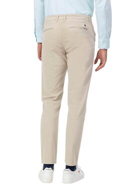 Pantalón el Pulpo chino beige para hombre