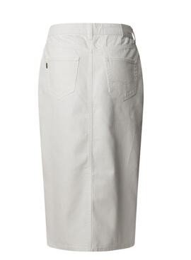 Falda Pepe Jeans Midi blanco para mujer