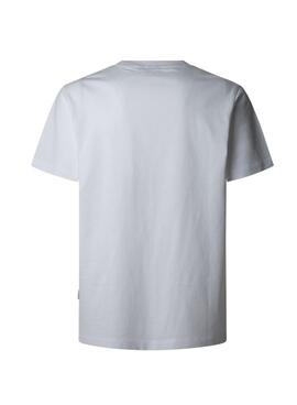 Camiseta Pepe Jeans Prush blanco para hombre