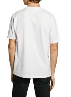 Camiseta Pepe Jeans Contrast Connor blanco para hombre