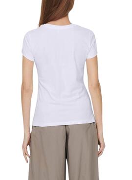 Camiseta Only Vibe blanco para mujer