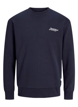 Sudadera Jack and Jones Beau marino para hombre