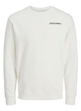 Sudadera Jack and Jones Hawaii beige para hombre