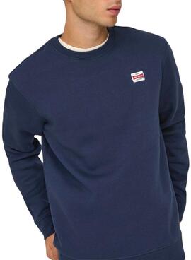 Sudadera Only and Sons Dawson marino para hombre