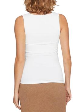 Top Vila Kenza blanco para mujer