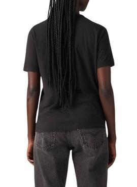 Camiseta Levis Iconic negro para mujer