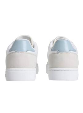 Zapatillas Calvin Klein Cupsole Mix blanco para mujer