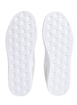 Zapatillas Calvin Klein Cupsole Mix blanco para mujer