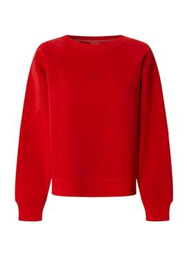 Sudadera Pepe Jeans Reese rojo para mujer