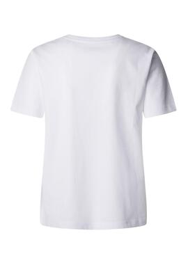 Camiseta Pepe Jeans Roxane blanco para mujer