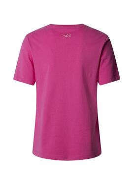 Camiseta Pepe Jeans Rumer fucsia para mujer