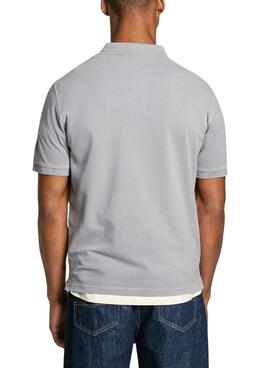 Polo Pepe Jeans New Oliver gris para hombre