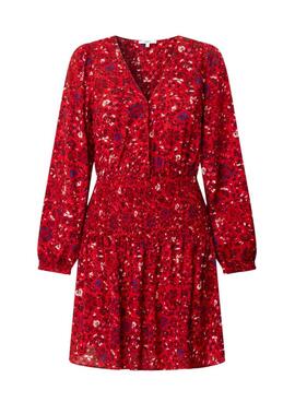 Vestido Pepe Jeans Cecile rojo para mujer