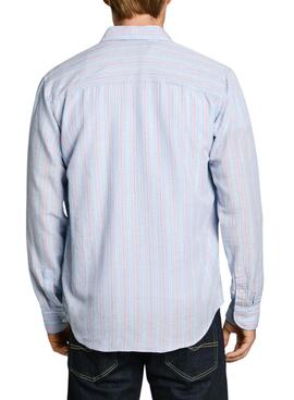 Camisa Pepe Jeans Alphonso azul para hombre