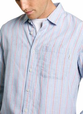 Camisa Pepe Jeans Alphonso azul para hombre