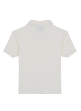 Polo Dickies Tallasse blanco para mujer