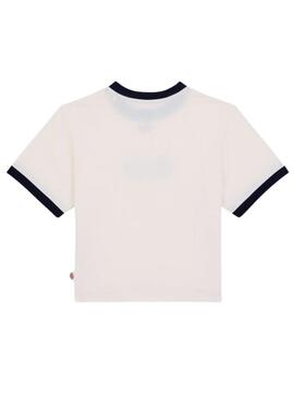 Camiseta Dickies Lewistown blanco para mujer