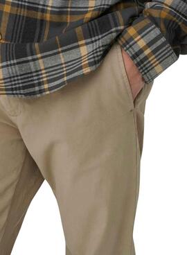 Pantalón Only and Sons Free beige para hombre