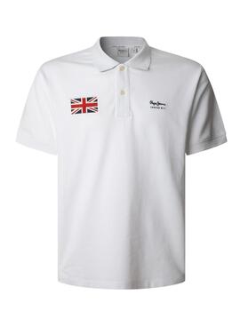 Polo Pepe Jeans Union Polo blanco para hombre