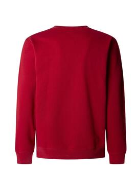 Sudadera Pepe Jeans Duke rojo para hombre