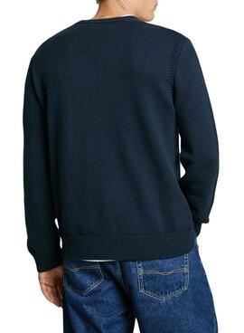 Jersey Pepe Jeans Union azul marino para hombre