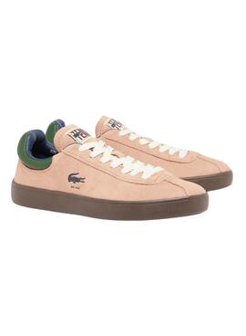 Zapatillas Lacoste Baseshot rosa para mujer